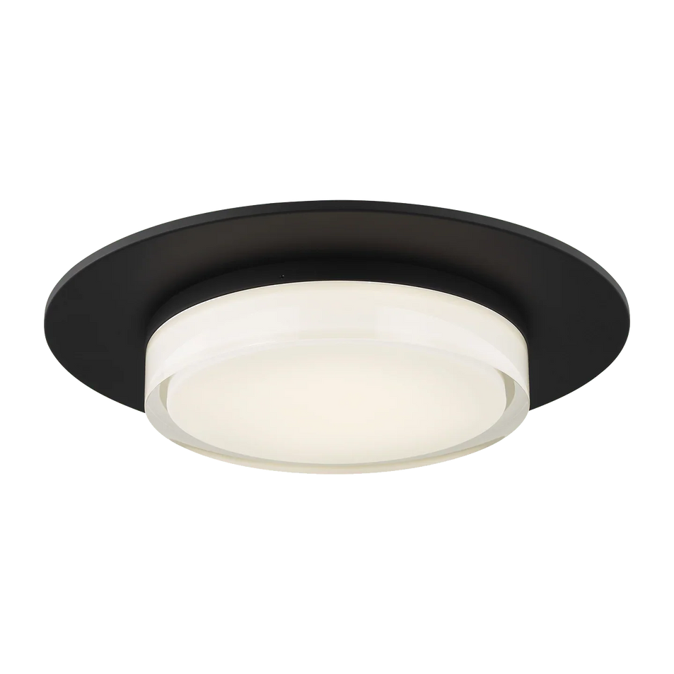 Sen 17 Flush Mount, a premium Flush Mount light by Visual Comfort & Co. Close - up image of its design.