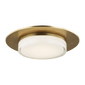 Sen 17 Flush Mount, a premium Flush Mount light by Visual Comfort & Co. Close - up image of its design.