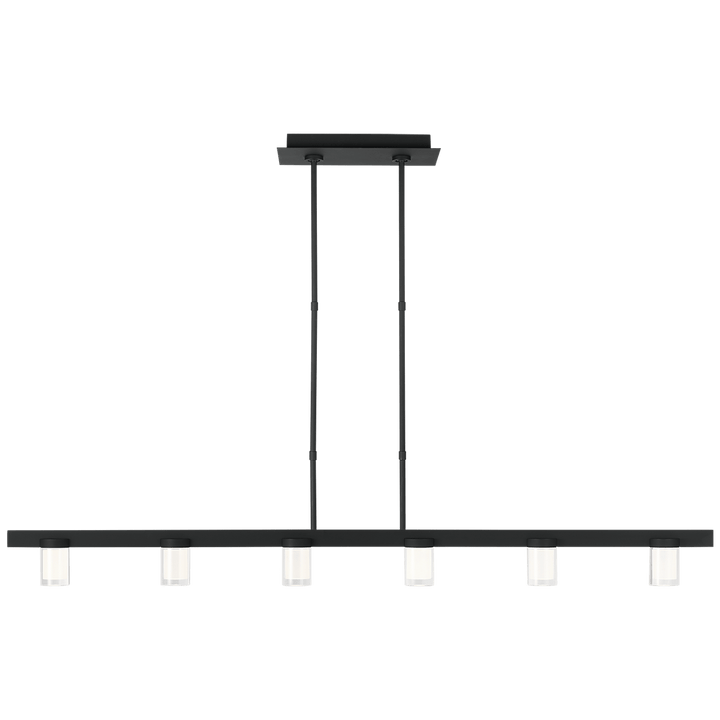 Esfera Large Linear, a premium Linear light by Visual Comfort & Co. Close - up image of its design.