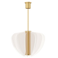 Nyra 28 Chandelier, a premium light by Visual Comfort & Co. Close - up image of its design.