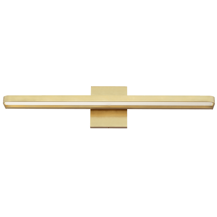 Banda 24" Bath Sconce in Natural Brass