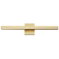 Banda 24" Bath Sconce in Natural Brass