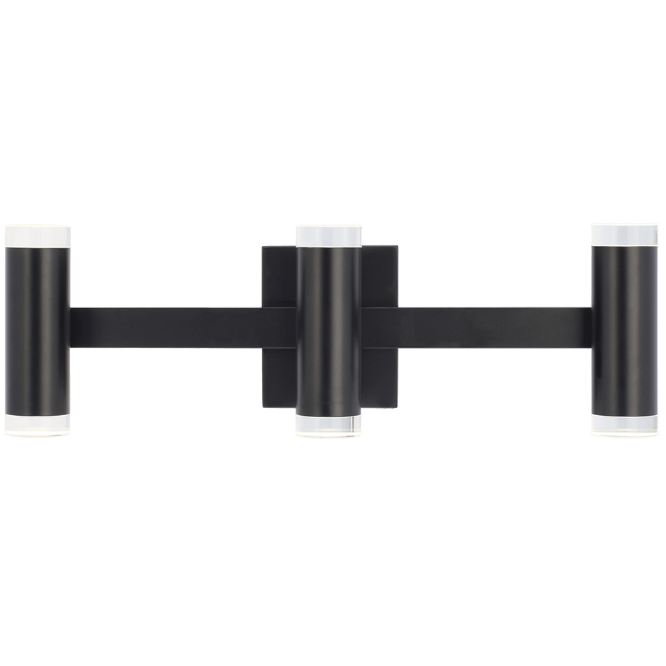 Dobson II 3 - Light Bath, a premium Bath light by Visual Comfort & Co. Close - up image of its design.