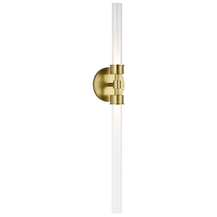 Linger 2 - Light Wall Sconce, a premium Bath light by Visual Comfort & Co. Close - up image of its design.