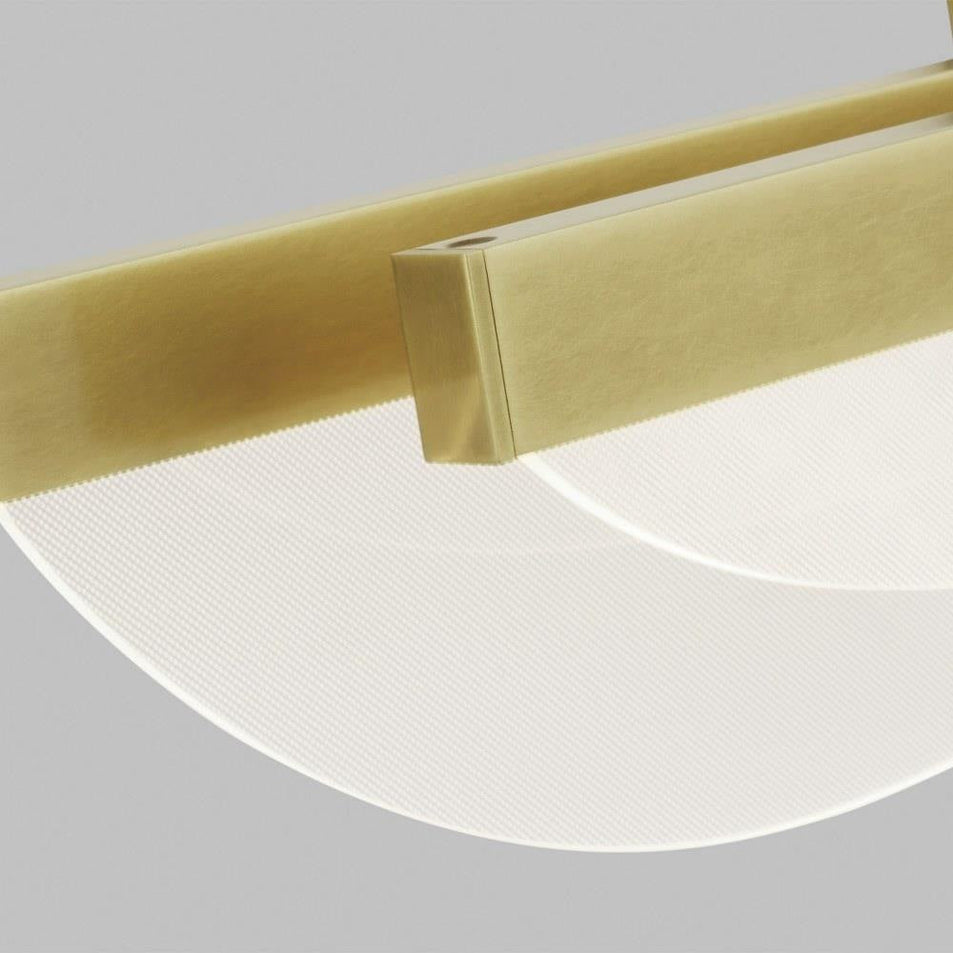 Nyra 25 Bath, a premium Bath light by Visual Comfort & Co. Close - up image of its design.
