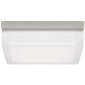 Boxie Large Flush Mount in Satin Nickel