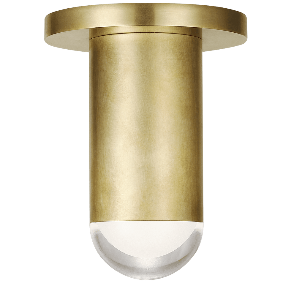Ebell Small Flush Mount, a premium Flush Mount light by Visual Comfort & Co. Close - up image of its design.