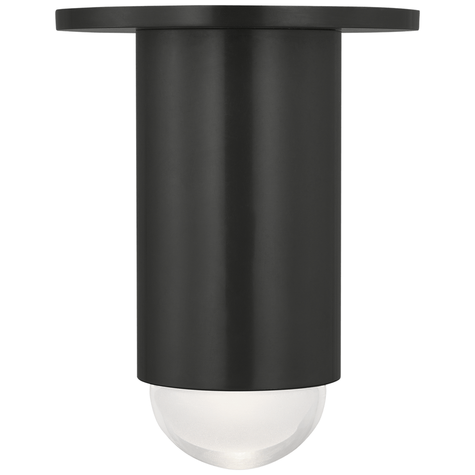 Ebell Small Flush Mount, a premium Flush Mount light by Visual Comfort & Co. Close - up image of its design.
