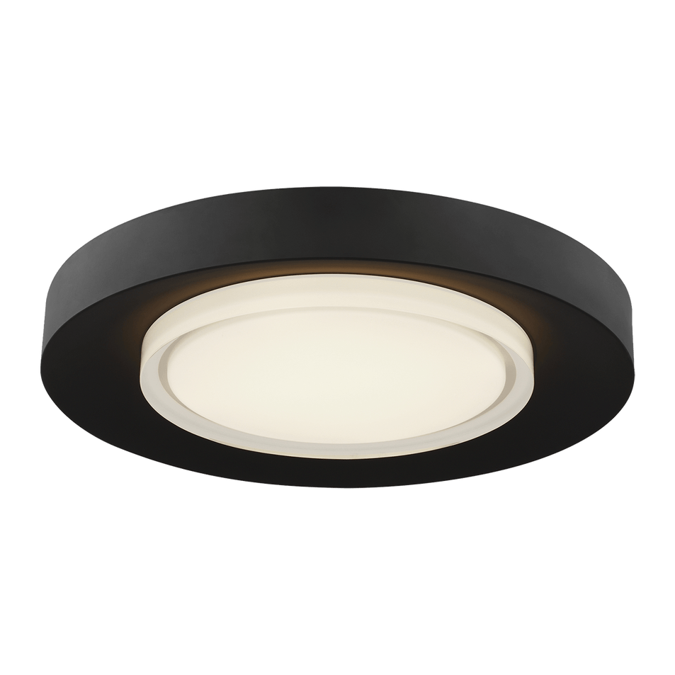 Hilo 16 Flush Mount, a premium Flush Mount light by Visual Comfort & Co. Close - up image of its design.