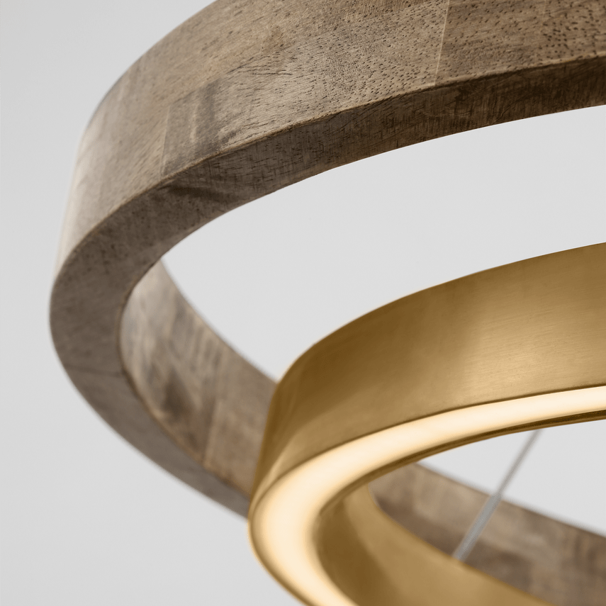Grace 36 Chandelier, a premium Chandelier light by Visual Comfort & Co. Close - up image of its design.
