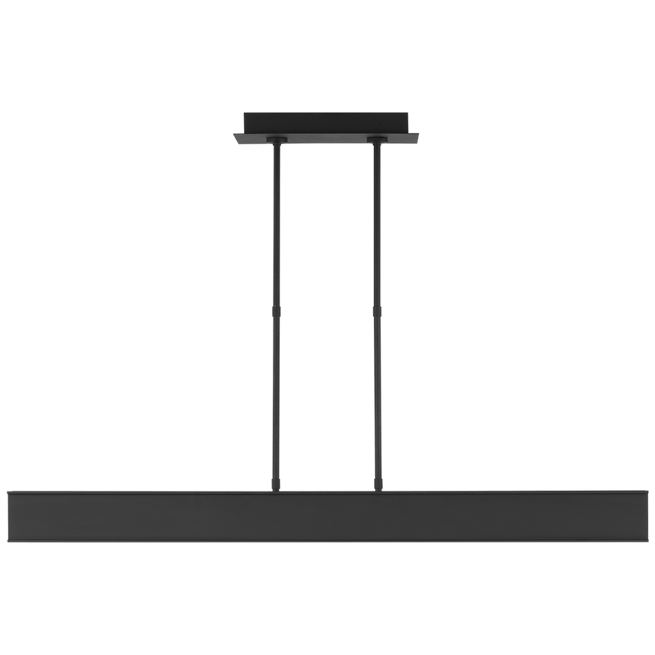 I - Beam 47 Linear Suspension, a premium Linear light by Visual Comfort & Co. Close - up image of its design.