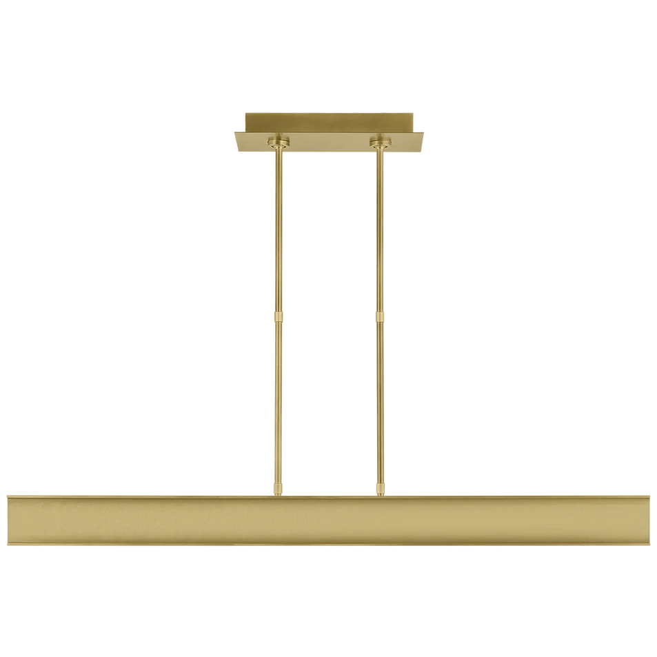 I - Beam 47 Linear Suspension, a premium Linear light by Visual Comfort & Co. Close - up image of its design.
