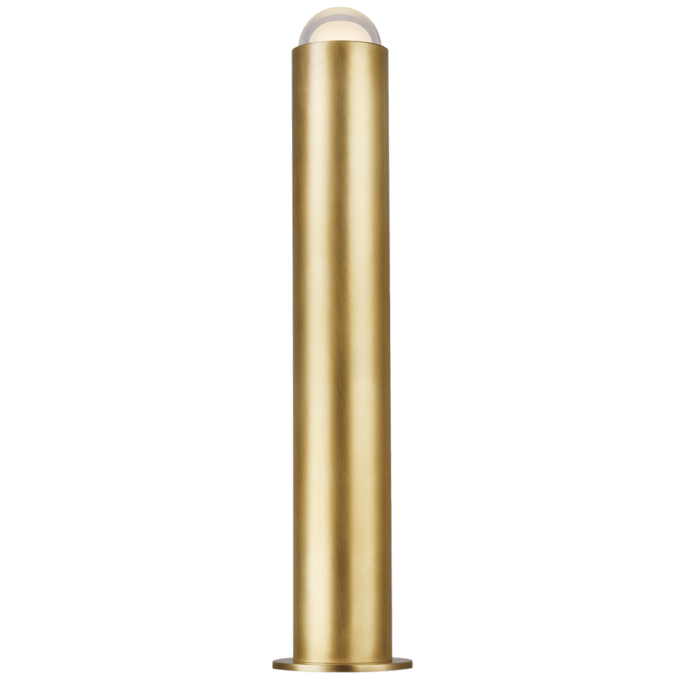 Ebell Medium Table Lamp in Natural Brass