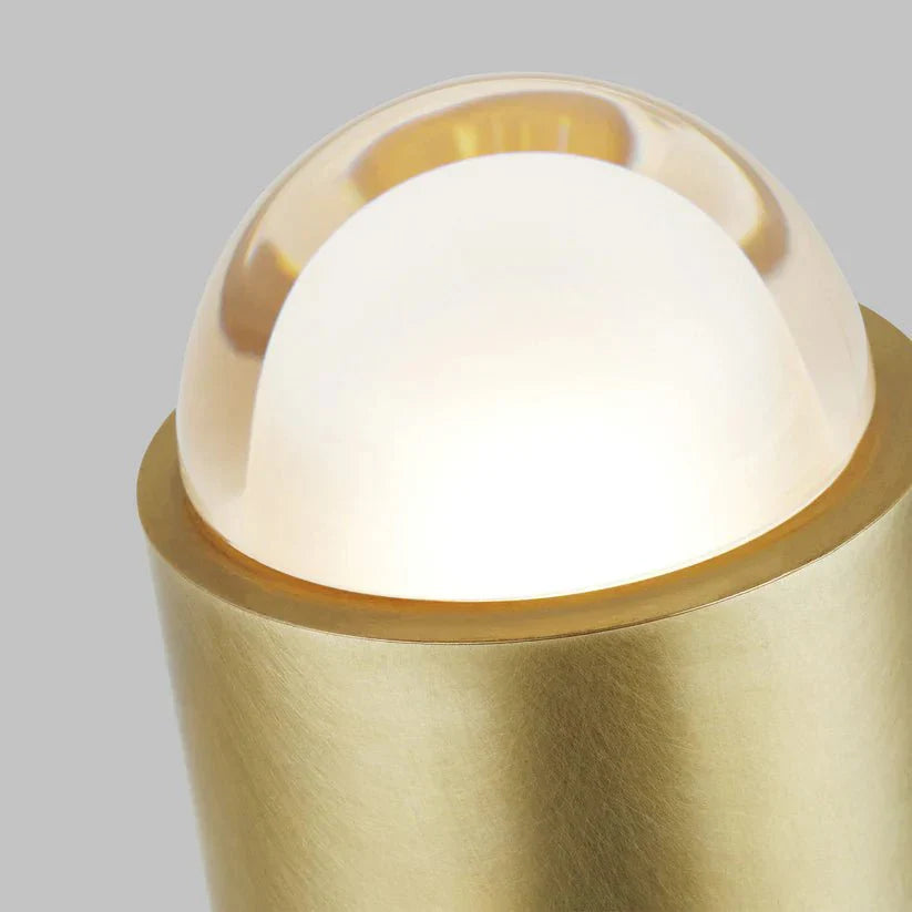 Ebell Medium Table Lamp, a premium Decorative light by Visual Comfort & Co. Close - up image of its design.