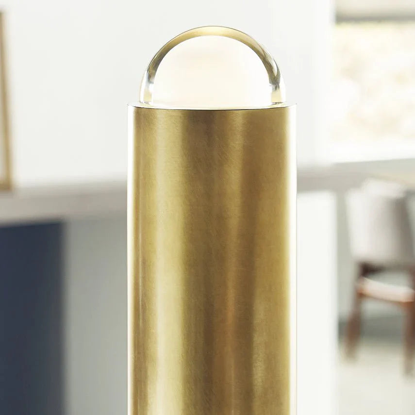 Ebell Large Floor Lamp, a premium Decorative light by Visual Comfort & Co. Close - up image of its design.