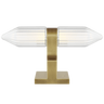 Langston Table Lamp in Plated Brass