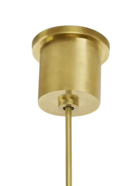 Bau 18 Pendant, a premium Pendant light by Visual Comfort & Co. Close - up image of its design.