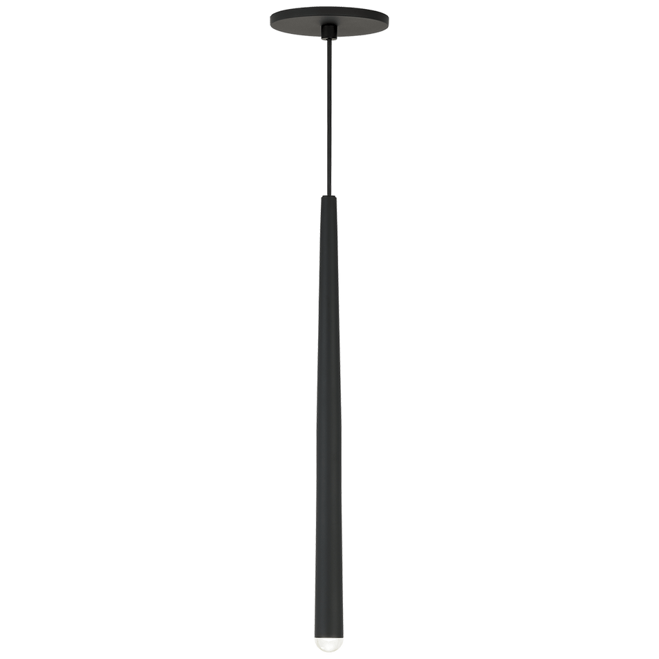 Pylon 1 Light Pendant, a premium Pendant light by Visual Comfort & Co. Close - up image of its design.