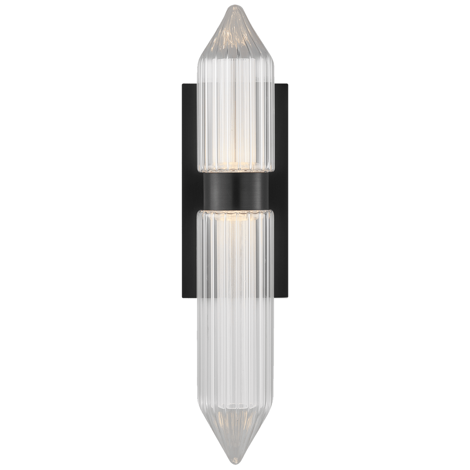 Langston Large Wall Sconce, a premium Decorative light by Visual Comfort & Co. Close - up image of its design.