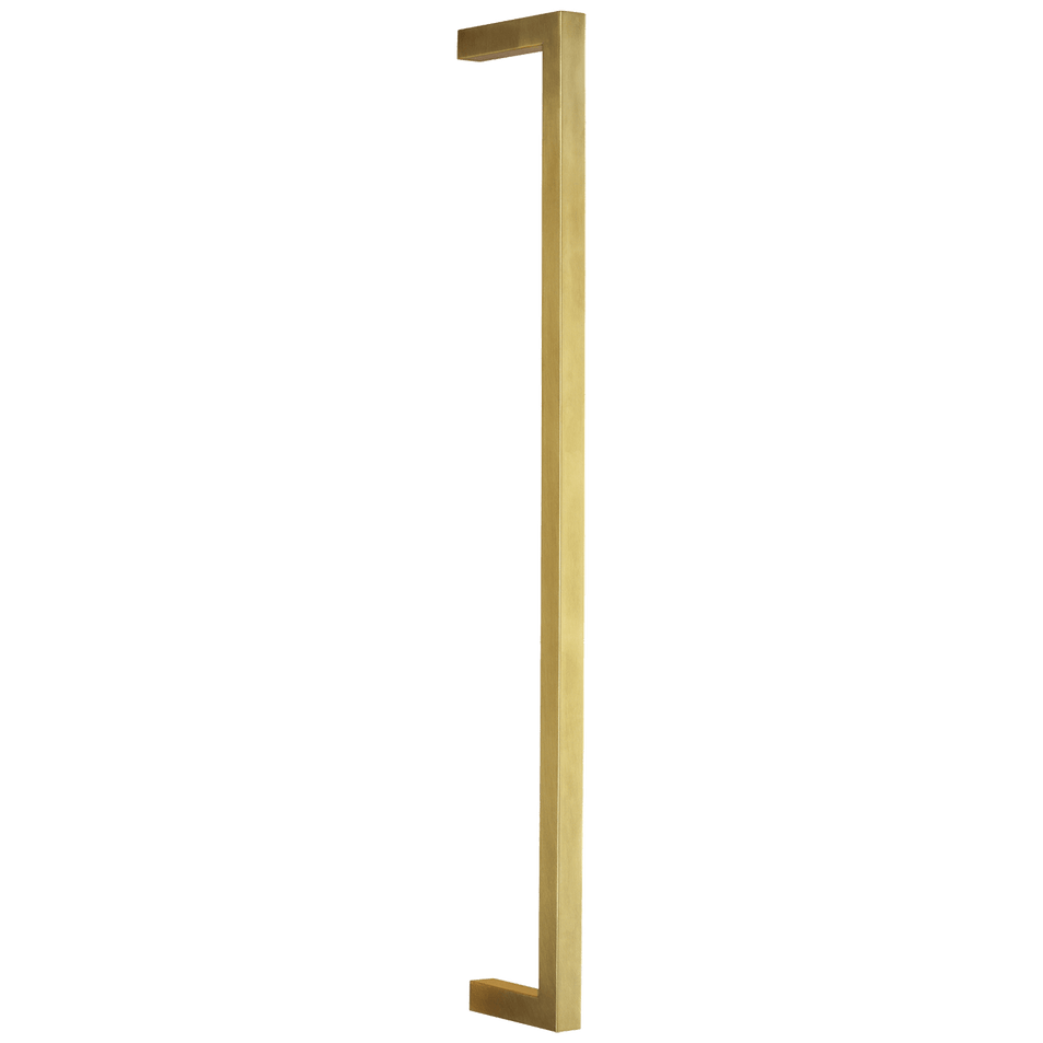 Stagger Small Wall Sconce in Natural Brass