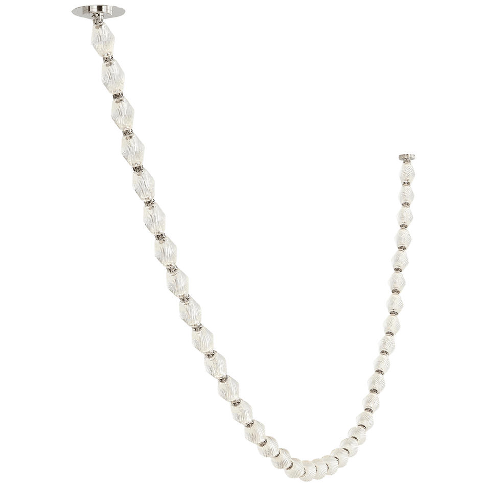 Collier 108 Chandelier, a premium Chandelier light by Visual Comfort & Co. Close - up image of its design.