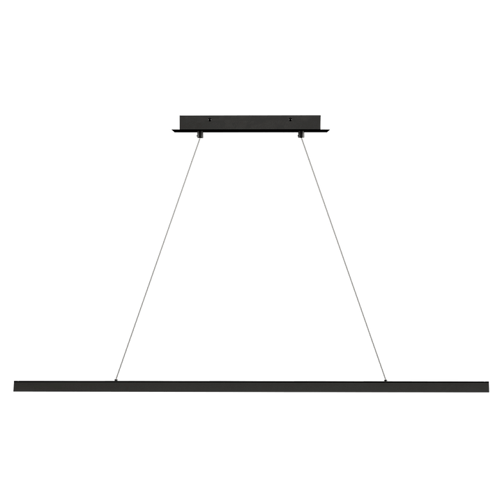 Dessau 48 Linear Suspension, a premium Ceiling light by Visual Comfort & Co. Close - up image of its design.