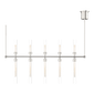 Linger 48 Linear Suspension, a premium Linear light by Visual Comfort & Co. Close - up image of its design.