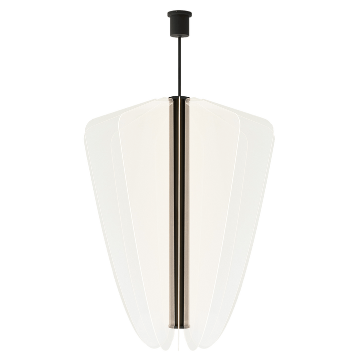 Nyra 42 Chandelier, a premium Chandelier light by Visual Comfort & Co. Close - up image of its design.