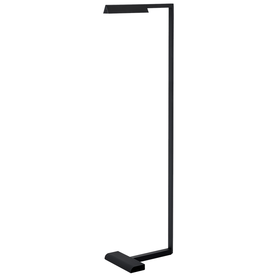 Dessau 46 Floor Lamp, a premium Functional light by Visual Comfort & Co. Close - up image of its design.