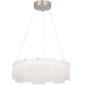 Stratos 30 Chandelier, a premium Chandelier light by Visual Comfort & Co. Close - up image of its design.