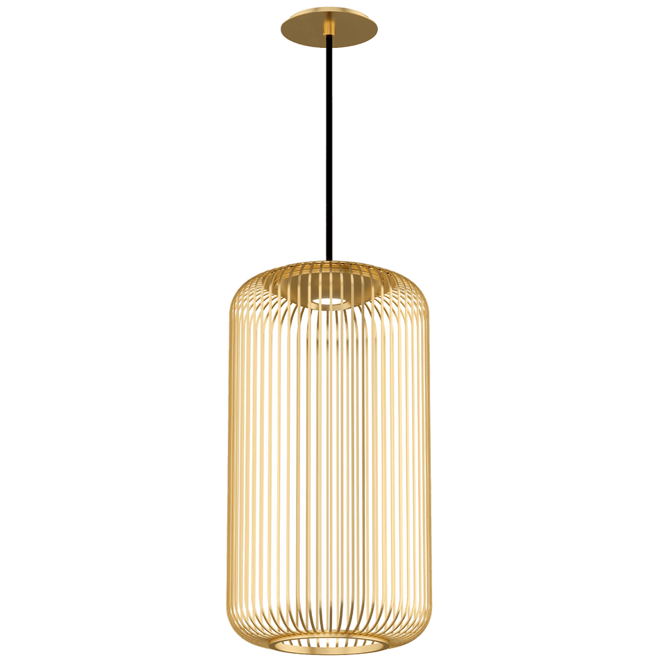Kai 1 Pendant, a premium Pendant light by Visual Comfort & Co. Close - up image of its design.