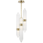 Langston Large Pendant, a premium Pendant light by Visual Comfort & Co. Close - up image of its design.