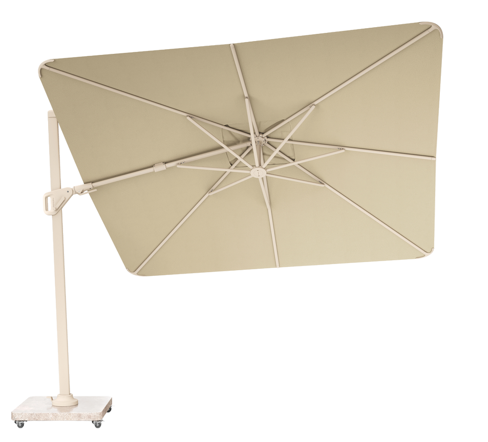 Nexus T2 Premium Free-arm Parasol and Ceramic Base 90 kg