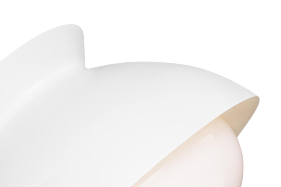 Lucerne One Light Flush Mount, a premium Flush Mount light by Visual Comfort & Co. Close - up image of its design.