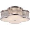 Polished Nickel with Clear Glass / Матове скло