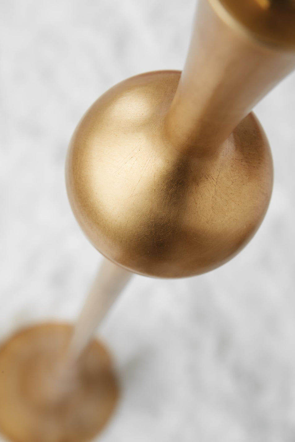 Dover Floor Lamp in Gild with Linen Shade