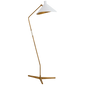 Mayotte Large Offset Floor Lamp, a premium Functional light by VCGallery Italy. Close - up image of its design.