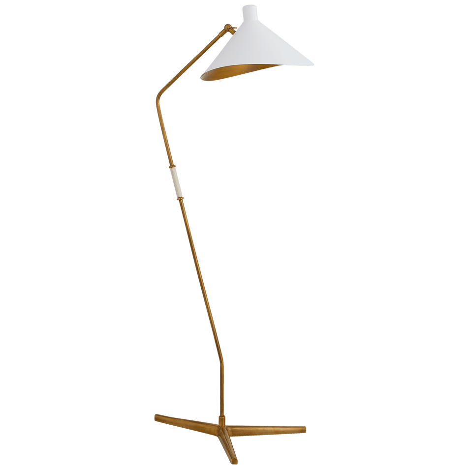 Mayotte Large Offset Floor Lamp, a premium Functional light by VCGallery Italy. Close - up image of its design.
