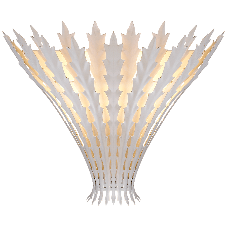 Hampton Wall Light in Plaster White