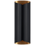 Black and Hand-Rubbed Antique Brass