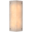 Alabaster and Polished Nickel