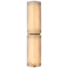 Alabaster and Hand-Rubbed Antique Brass
