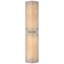 Alabaster and Polished Nickel