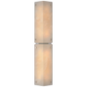 Alabaster and Polished Nickel