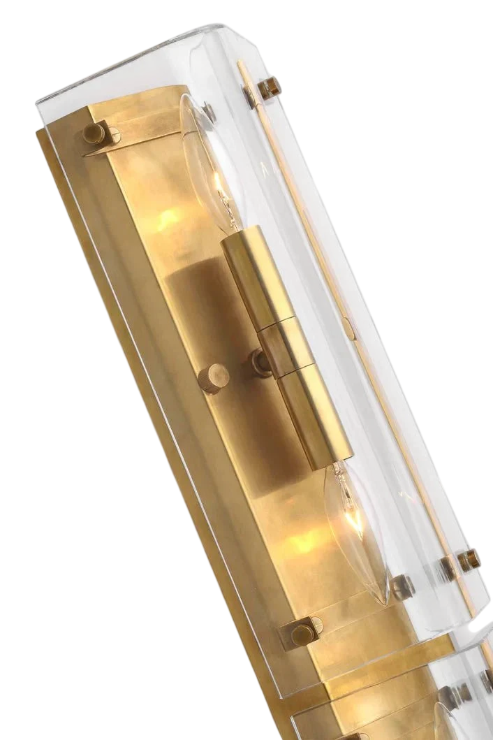 Clayton 25" Wall Sconce, a premium Decorative light by Visual Comfort. Close - up image of its design.