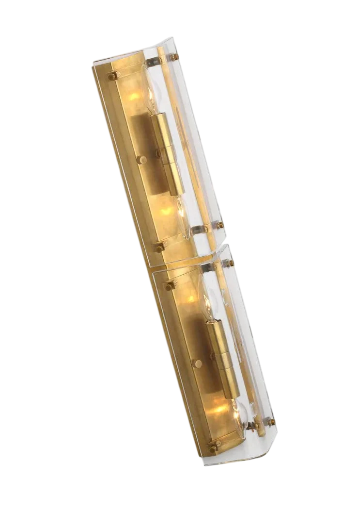 Clayton 25" Wall Sconce, a premium Decorative light by Visual Comfort. Close - up image of its design.