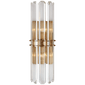 Bonnington Tall Sconce in Hand-Rubbed Antique Brass