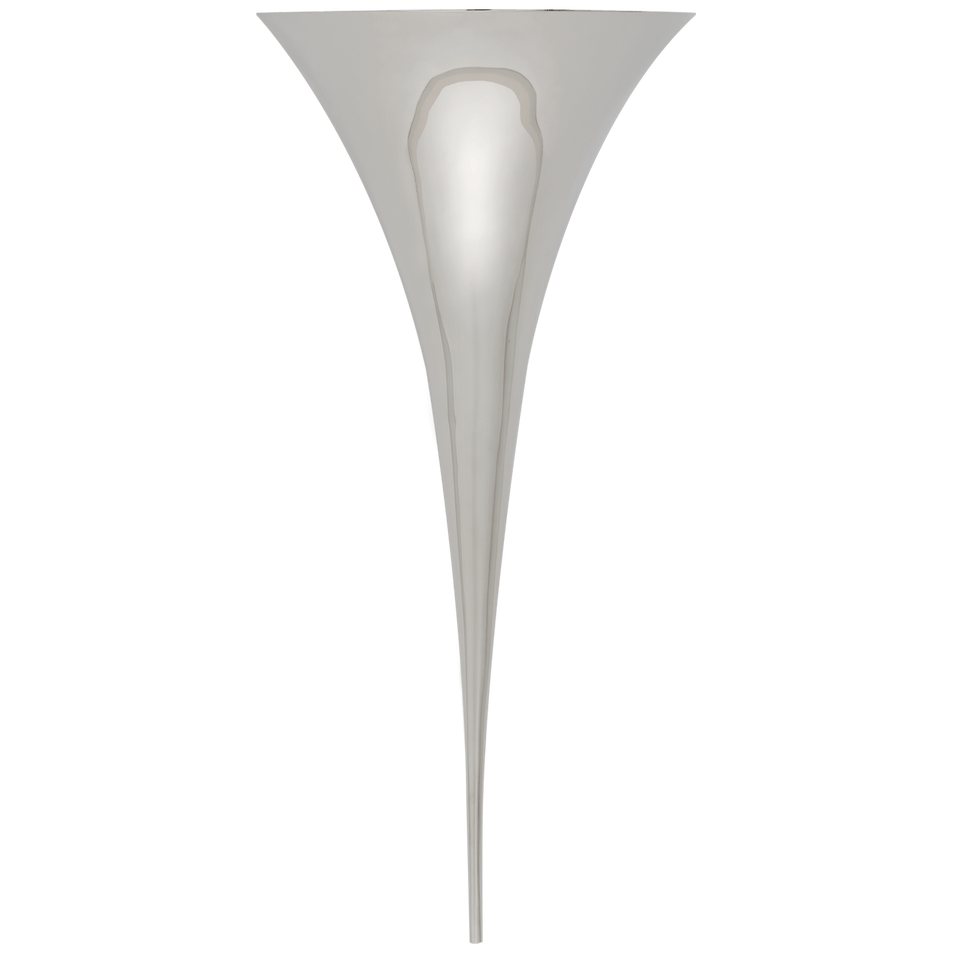 Alina Tail Sconce in Polished Nickel