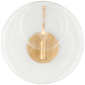 Loire Small Sconce, a premium Decorative light by VCGallery Italy. Close - up image of its design.
