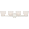 Polished Nickel / Біле смугасте скло